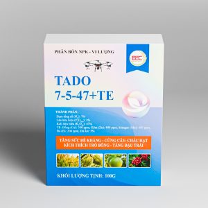 BSC TADO 7-5-47+TE - TĂNG SỨC ĐỀ KHÁNG - CỨNG CÂY - CHẮC HẠT - KÍCH THÍCH TRỔ BÔNG - TĂNG ĐẬU TRÁI